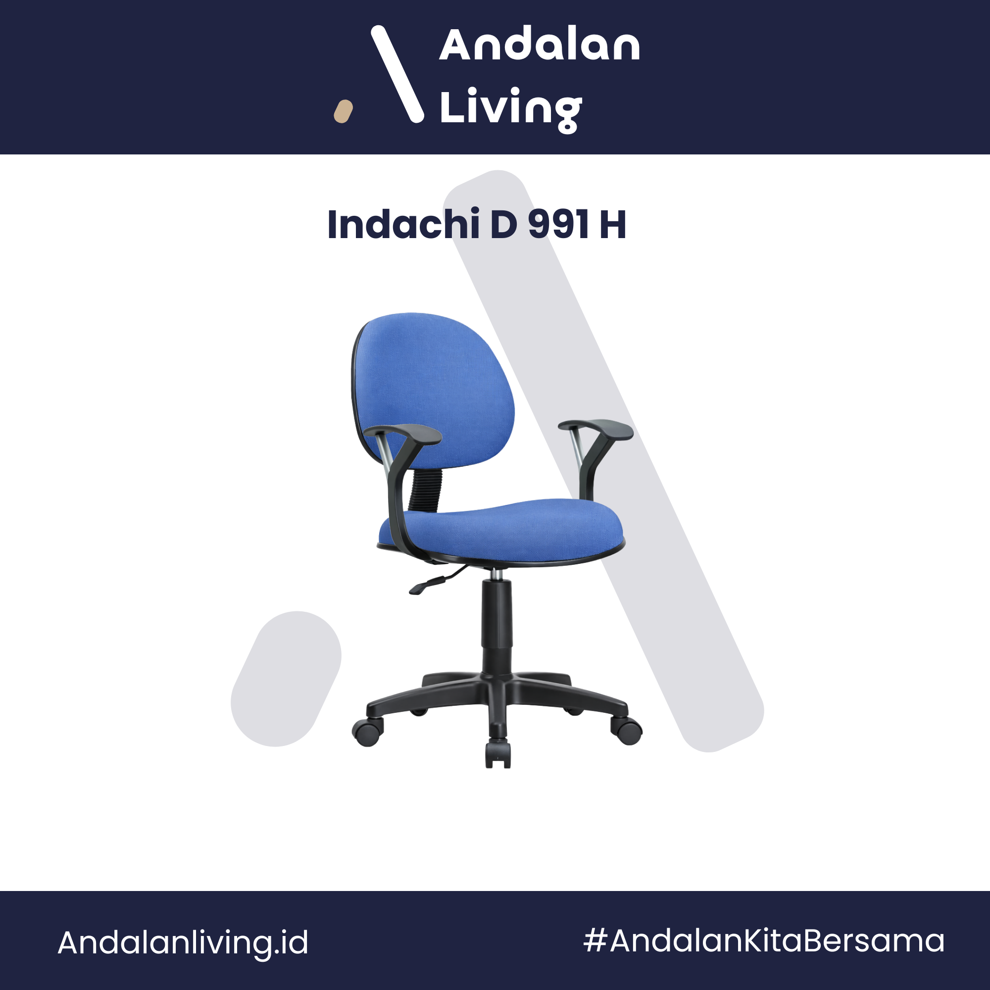 Kursi Kantor Staff Indachi D 991 H