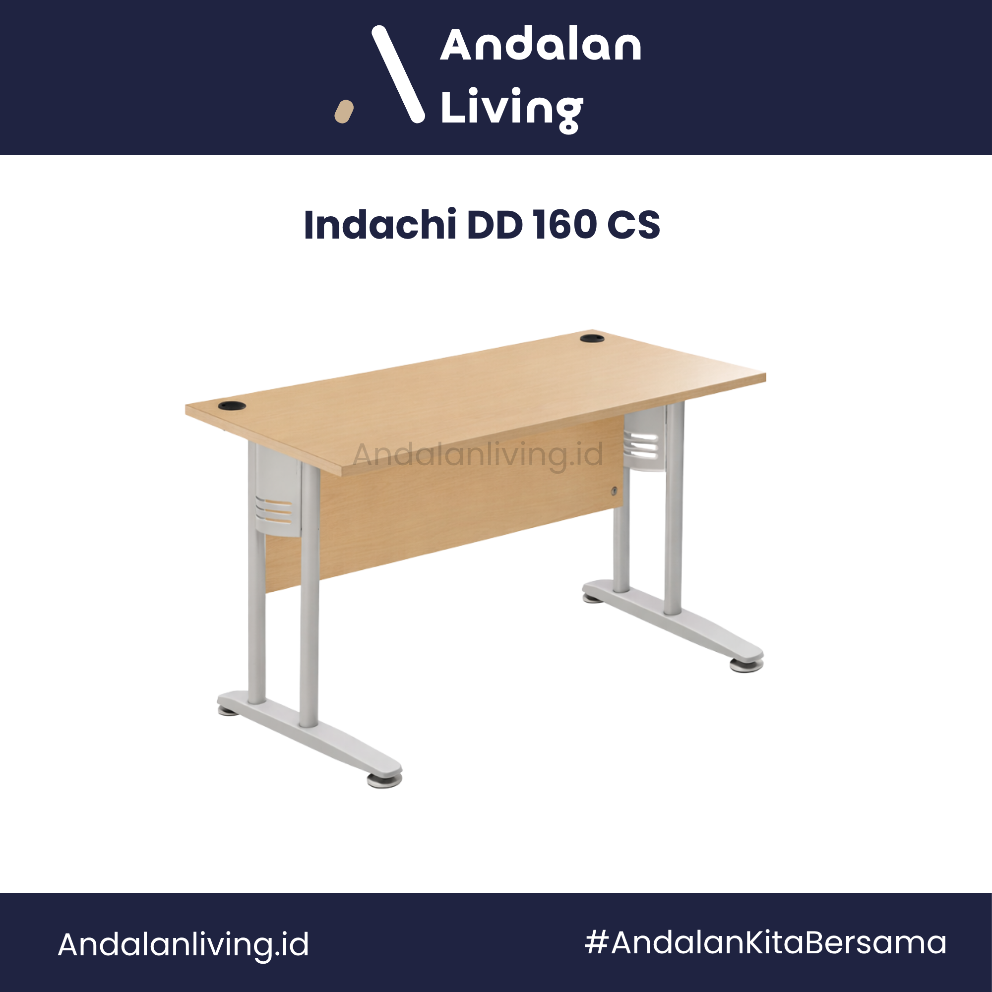 Meja Kantor Indachi Tipe DD 160 CS